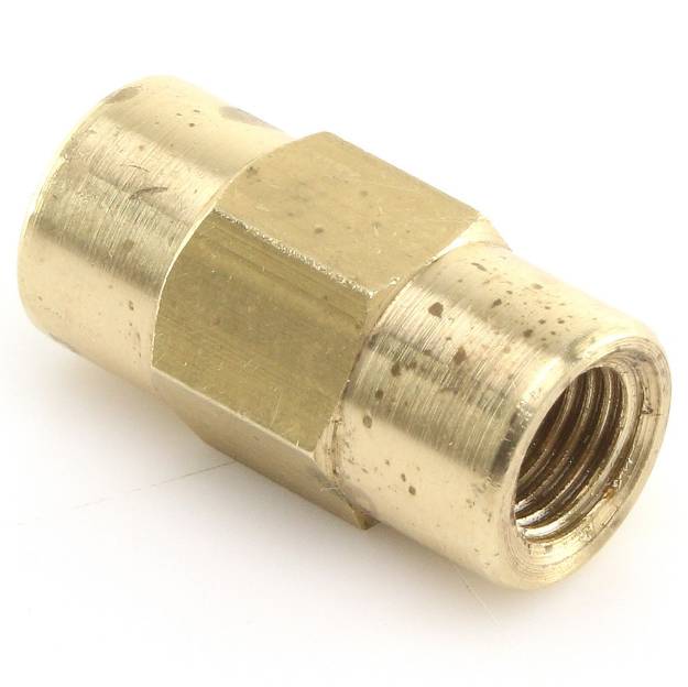 In-Line Connector 3/8" unf Female to 3/8" unf Female