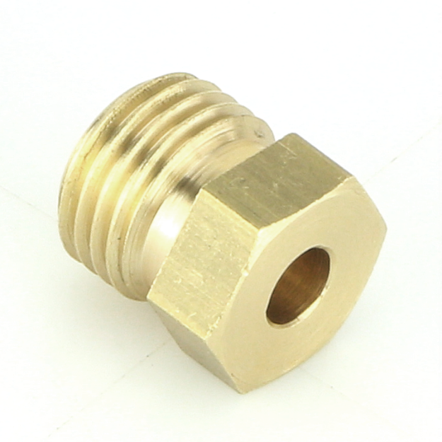  Brass 1/2" UNF" Male Union For 3/16 Pipe