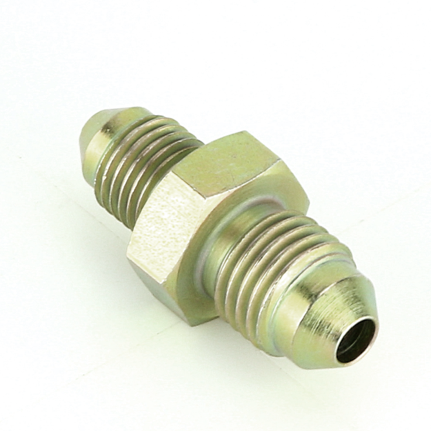 In-Line Connector 7/16" unf male to 3/8" unf Male