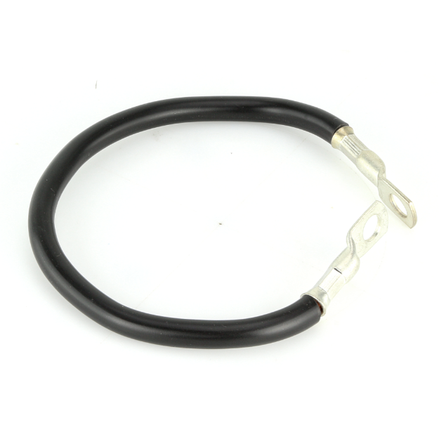 Earth Strap 12" With Two Ring Terminals 300mm