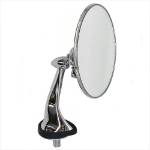 stainless-and-chrome-round-wing-mirrors-handed-pair-flat-glass