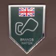 Picture of Brands Hatch Self Adhesive Chrome and Enamel Badge