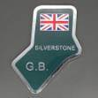 Picture of Silverstone Self Adhesive Chrome and Enamel Badge