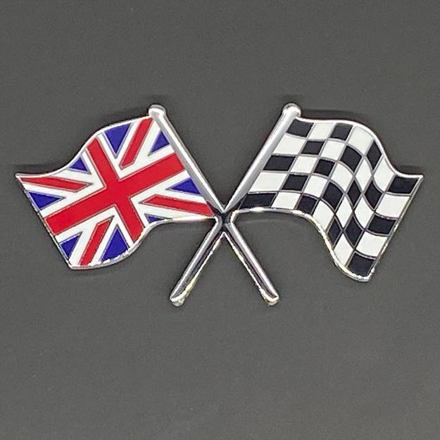 crossed-union-jack-and-chequered-flag-badge-self-adhesive
