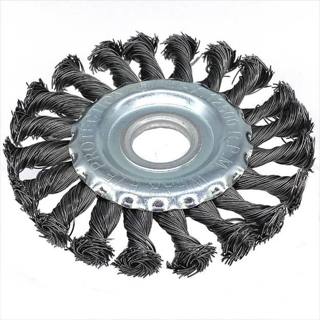 Picture of Twisted Wire Cleaning Disc for Angle Grinder