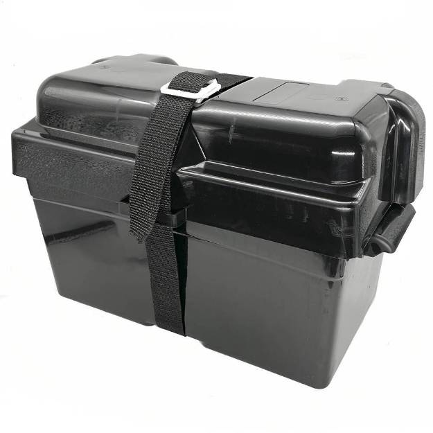 Picture of Extra Large Moulded ABS Battery Box