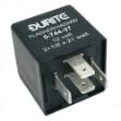 Picture of Black Hazard and Flasher Relay 4 PIN 98 Watt Max