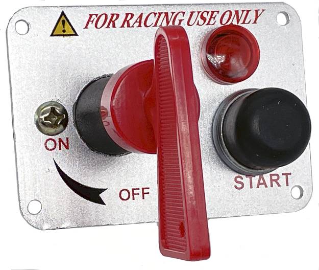 Picture of Race Style Switch Panel With Battery Cut Off Switch