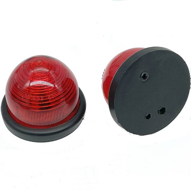 Picture of 63mm Surface Mount Red Lights Pair