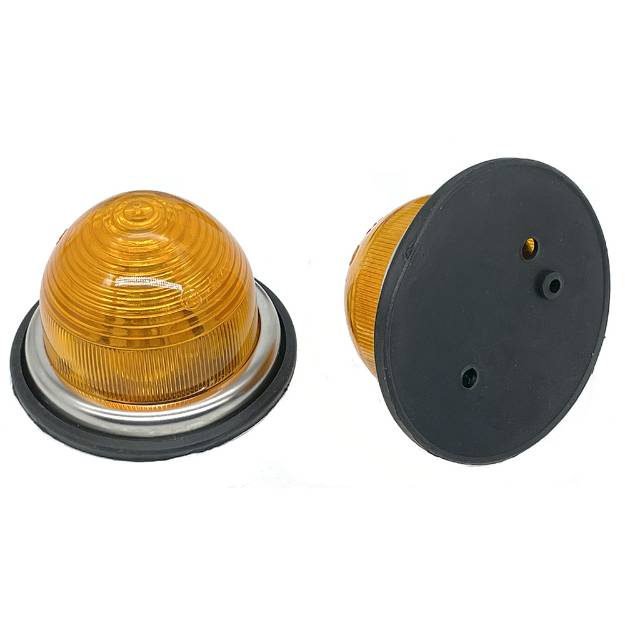Picture of Flush Mount Mini Style Amber 72mm Pair
