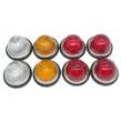 Picture of BLMC Mini Style Flush Mount Set Of 8. 4 Red, 2 Amber 2 Clear