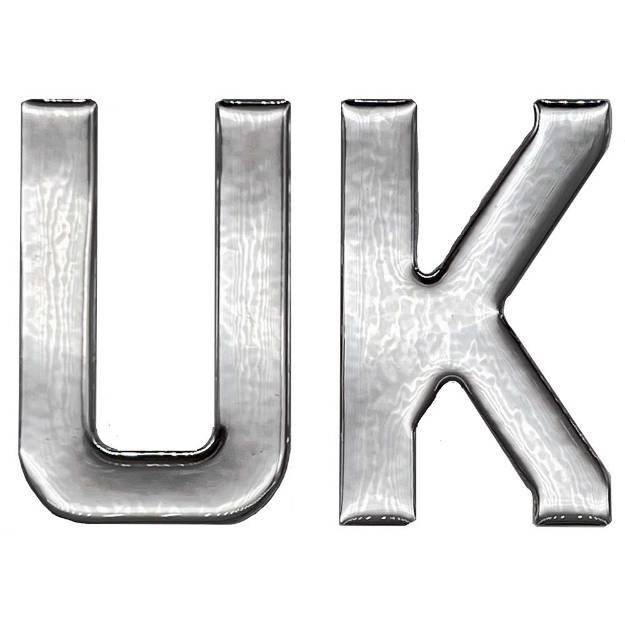 Picture of Flexible Chrome UK Emblem
