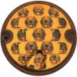 Picture of LED 95mm Indicator Amber Clear View Lens