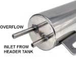 Picture of Polished Stainless Steel Expansion Tank 850cc 