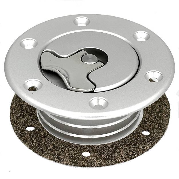 Picture of 79mm Non-Locking Aero Fuel Cap Assembly Satin