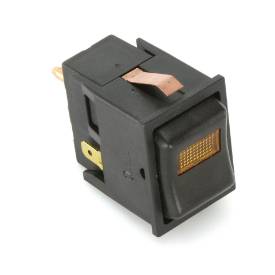 Picture of IVA Rocker Switch Plain Amber Lens