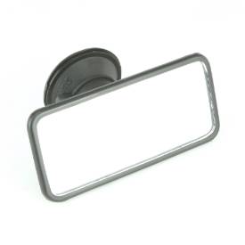 Picture of Small Suction Mount Interior Mirror Black 113mm
