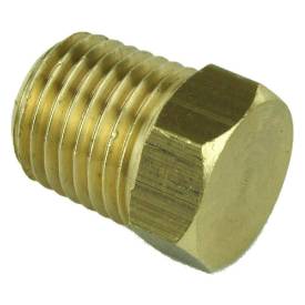 Picture of Brass Blanking Plug 1/4" NPT