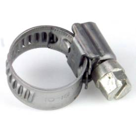 Picture of 10 - 16mm Narrow Band Stainless Steel Hose Clip Sold Singly