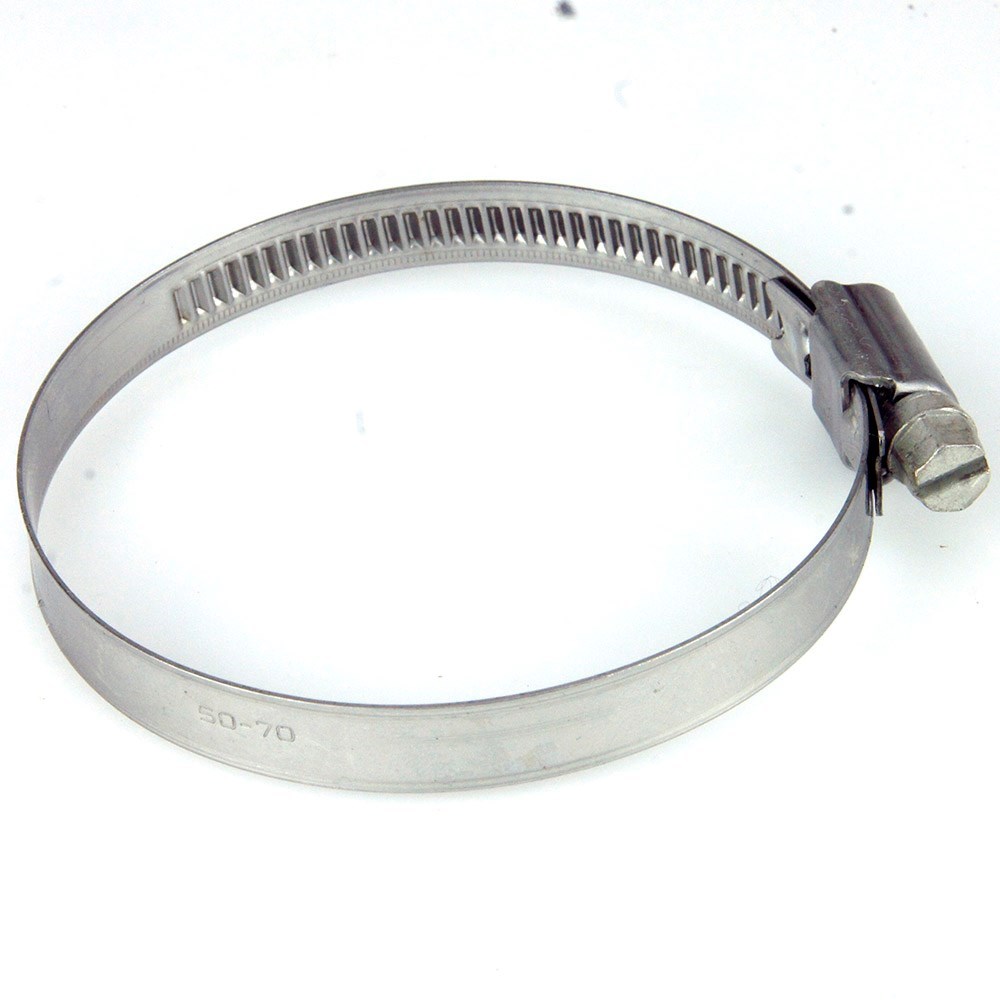 Stainless Steel Hose Clips Pipe Clamps jubilee type W4 Bolt Fuel Hose 50 70mm 10 