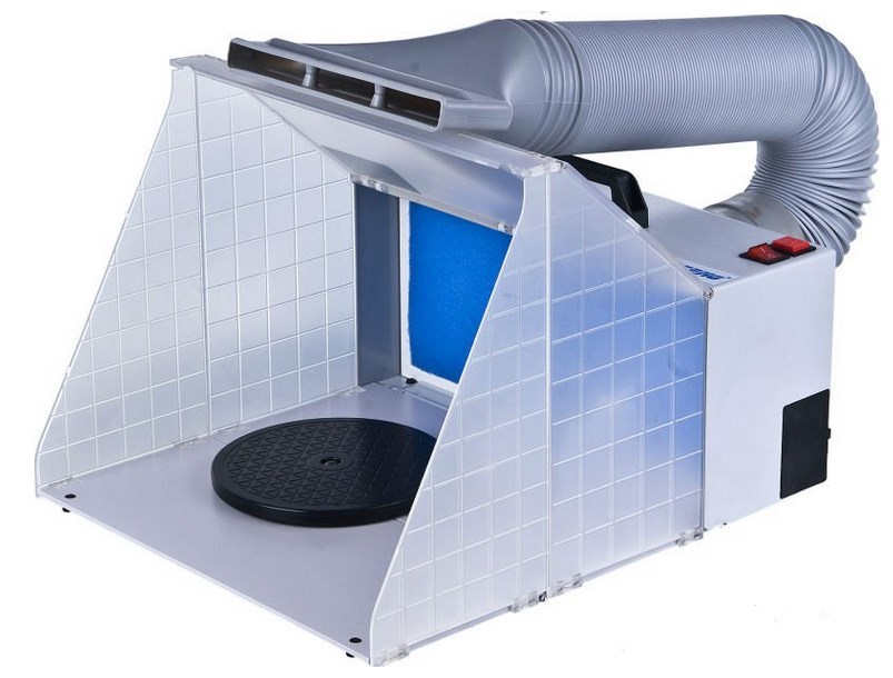 Portable Spray Booth Extractor Fan With Filters from Car
