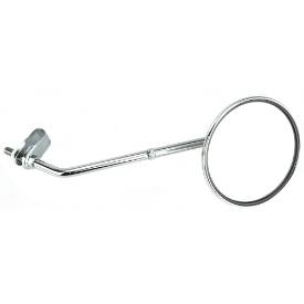 Picture of Round Chrome Stalk Mirrors