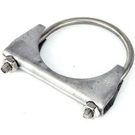 Picture of Stainless 'U' Exhaust Clamp 76m