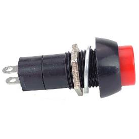 Picture of Red and Black Push Button Switch