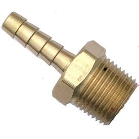Picture of Brass Hosetail 3/8" BSPT, 6mm