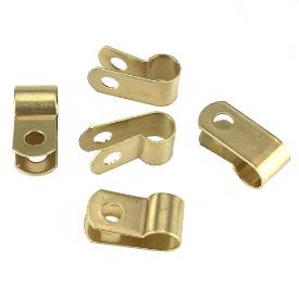 Picture of Brass 8mm 'P' Clips Pack of 5