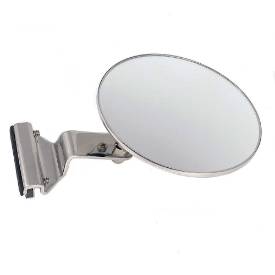 Bild von Round Clip On Mirror With Flat Plate Mounting