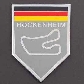 Bild von Hockenheim Self Adhesive Chrome and Enamel Badge