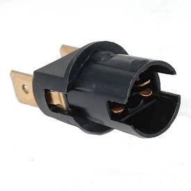 Picture of 12mm Dia. Push In Plastic Bulb Holder for Capless Bulbs