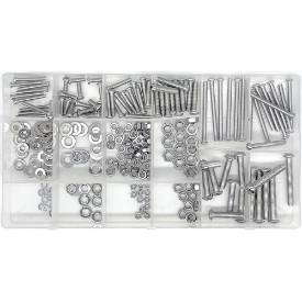 Picture of 246 Piece Stainless Nut and Bolt Pack