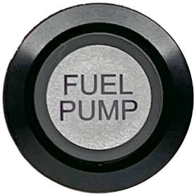 Picture of Fuel Pump Momentary Switch Illuminated Black Bezel