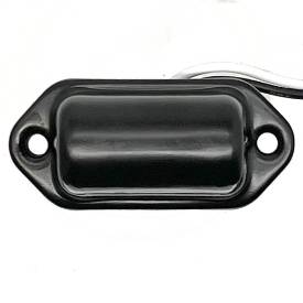 Picture of Black Coated Brass LED Rear Number Plate Light