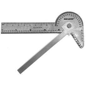 Picture of Rule and Protractor Angle Finder Multi Gauge
