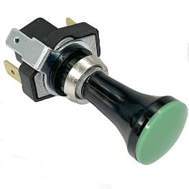 Picture of ON-OFF Illuminated Push-Pull Switch GREEN