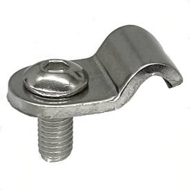 Picture of 316" Stainless Saddle Clamps Pack of 12