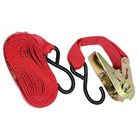 Picture of Small Ratchet Strap Inch Wide Red