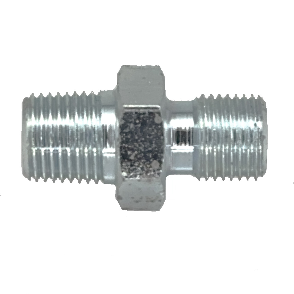 Adapter 1/8 BSP Male to 1/8 NPT Male