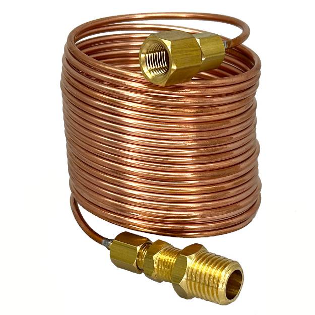 Picture of 12 Ft. Copper Oil Pressure Gauge Tubing Kit 