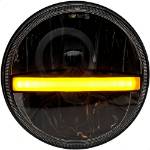 Picture of LED Replacement 7" Headlamp With Driving Light and Amber Indicator 