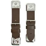 Picture of Leather Bonnet Straps BROWN Pair