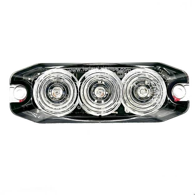 Picture of Clear Lens Slimline Mini LED Stop / Tail Lamp 