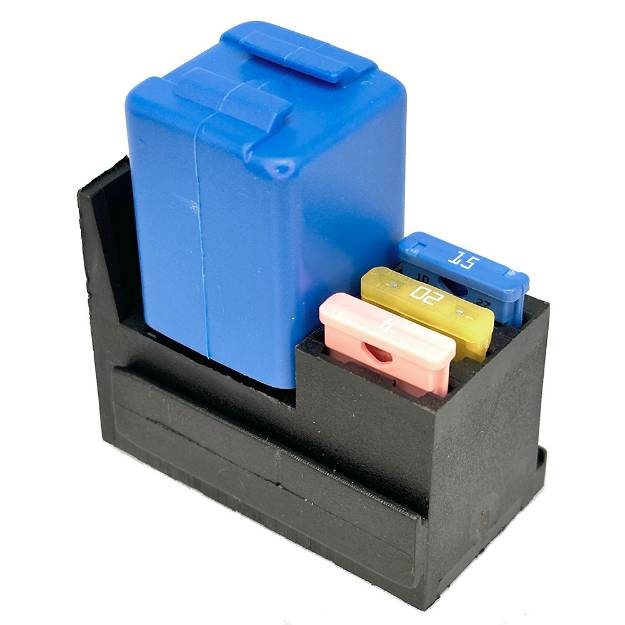 Picture of 3 Fuse And Relay Holder 60mm