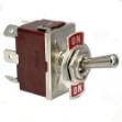 Picture of 15 Amp Chrome Toggle Switch Double Pole Changeover ON-ON 